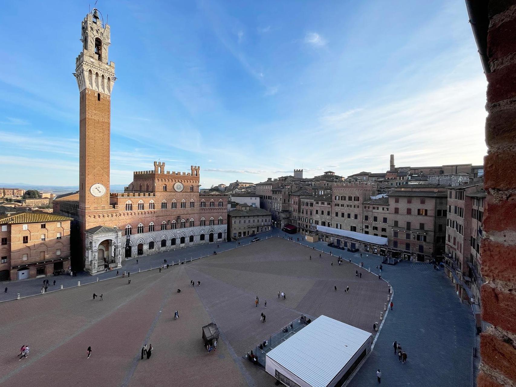 시에나 Il Campo 8: Piazza Del Campo 아파트 외부 사진