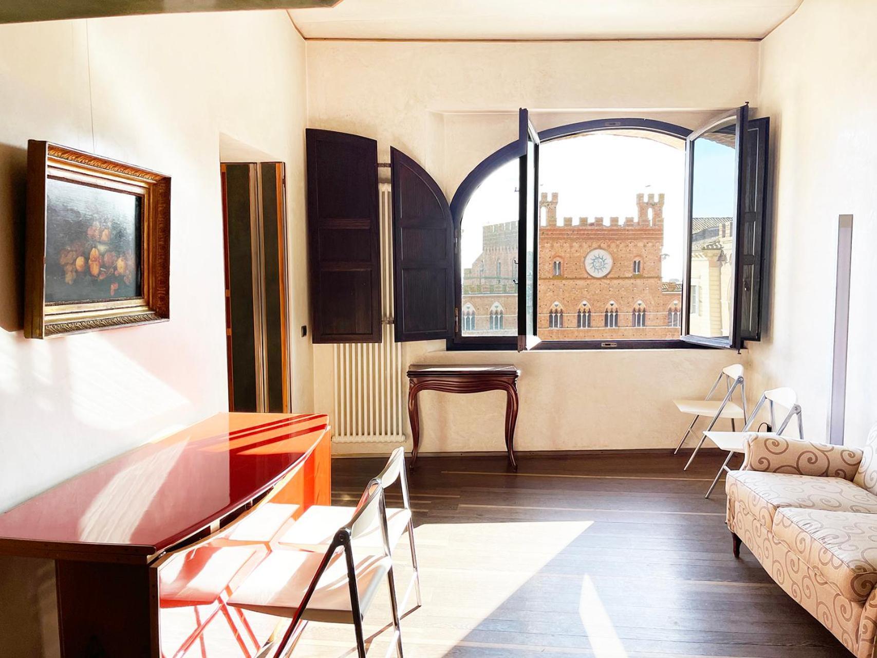 시에나 Il Campo 8: Piazza Del Campo 아파트 외부 사진